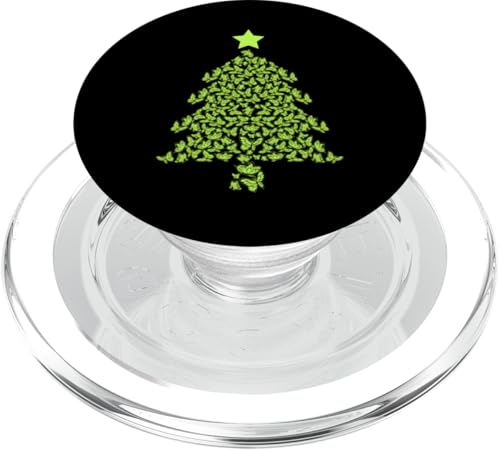 Christian Merry Christmas Cottagecore Butterfly Aesthetic PopSockets PopGrip für MagSafe von Blissful Butterfly Party Favors and Party Supplies