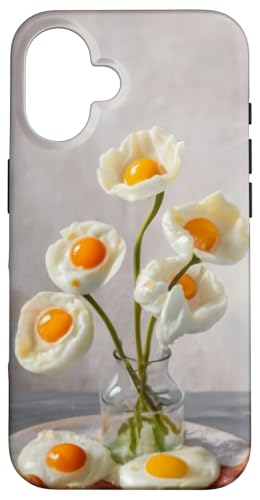 "Egg Bloom - A Whimsical Breakfast Bouquet!" Lustige Grafik Hülle für iPhone 16 von Blissteria