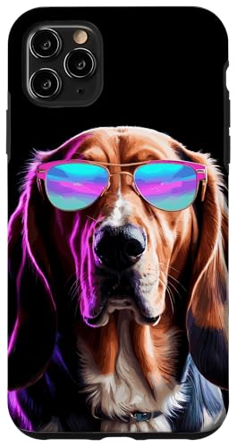 Hülle für iPhone 11 Pro Max Bloodhound Dog Pop Art Vaporwave Männer Frauen Bloodhound von Bloodhound Dog Vaporwave Ajeli Designs