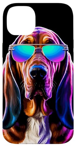 Hülle für iPhone 14 Plus Bloodhound Dog Pop Art Vaporwave Männer Frauen Bloodhound von Bloodhound Dog Vaporwave Ajeli Designs