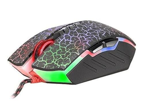 Bloody TSL Mouse A4Tech Gaming A70 Blazing USB Metal XGlide Armor Boot …, Schwarz von Bloody