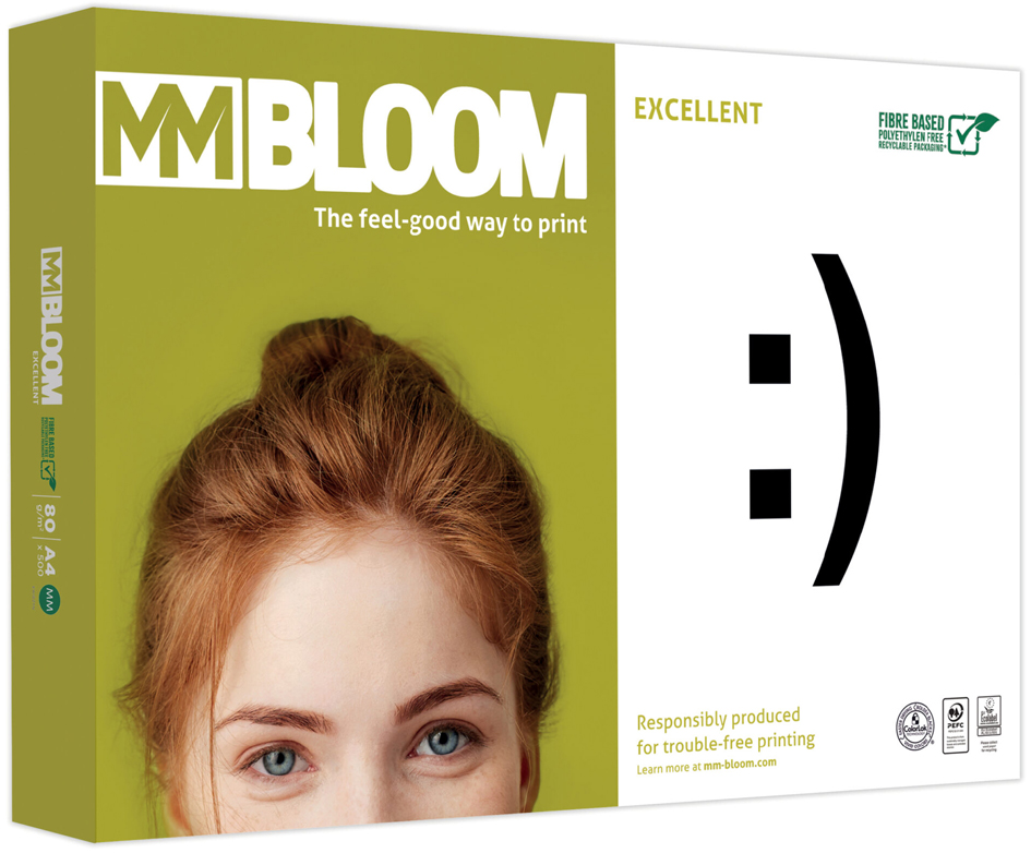 BLOOM Multifunktionspapier EXCELLENT, A4, 80 g/qm, weiß von Bloom