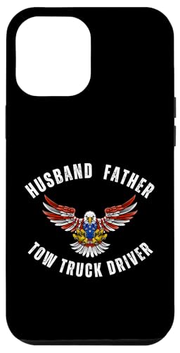 Hülle für iPhone 14 Pro Max Ehemann Vater Abschleppwagen Fahrer Cool Adler Amerikanisch von Blue Collar Patriotic Apparel Co.