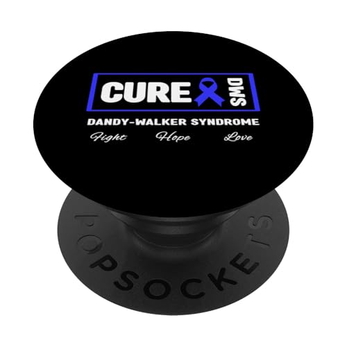 Blue Ribbon Shirt – Cure Dandy-Walker-Syndrom Bewusstsein PopSockets Klebender PopGrip von Blue Dandy-Walker Syndrome Awareness Apparel.