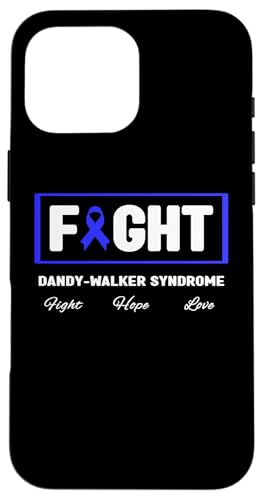 Hülle für iPhone 16 Pro Max Blue Ribbon Shirt – Bekämpfung des Dandy-Walker-Syndroms Bewusstsein von Blue Dandy-Walker Syndrome Awareness Apparel.