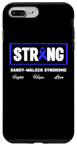 Hülle für iPhone 7 Plus/8 Plus Blue Ribbon Strong Shirt – Dandy-Walker-Syndrom Bewusstsein von Blue Dandy-Walker Syndrome Awareness Apparel.