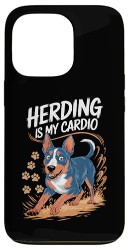 Hülle für iPhone 13 Pro Cattle Dog Blue Heeler Lovey Arbeitshund Australian Herding Dad von Blue Heeler Dog Shirt and Heeler Mom Shirt Designs