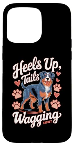 Hülle für iPhone 15 Pro Max Blue Heeler Arbeitshund Heeler Lovey Australian Cattle Dad Mom von Blue Heeler Dog Shirt and Heeler Mom Shirt Designs