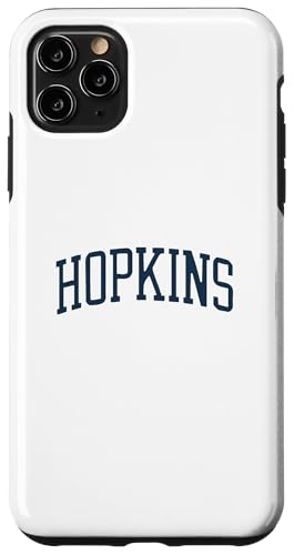 Hülle für iPhone 11 Pro Max Hopkins Minnesota MN Vintage-Sportdesign, marineblaues Design von Blue Sailor Gifts