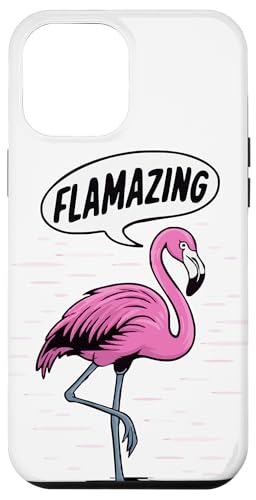 Hülle für iPhone 12 Pro Max Flamazing Pink Flamingo Neuheit Flamingo Liebhaber Lustig von Blue Sailor Gifts