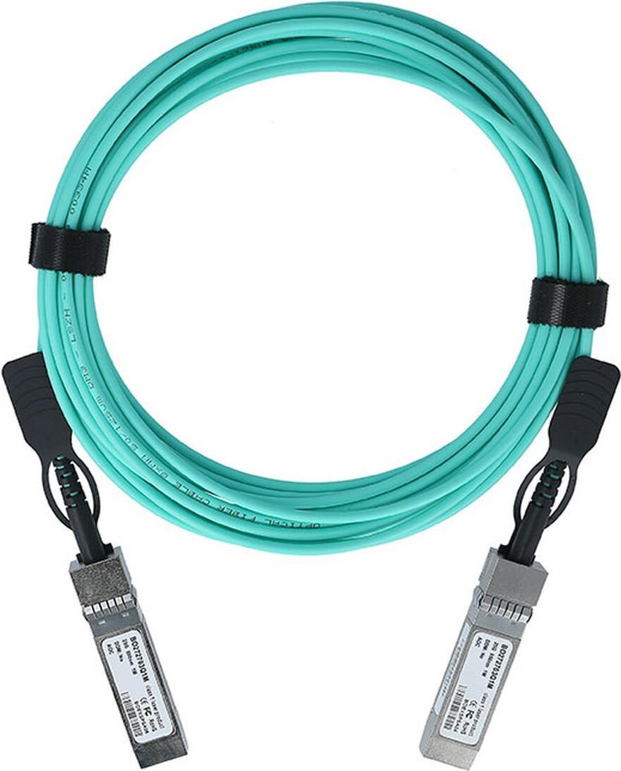 BlueOptics AOC-SFP28-CABLE-20M-BO InfiniBand-Kabel Blau (AOC-SFP28-CABLE-20M-BO) von BlueOptics