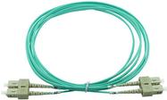 BlueOptics LWL Patchkabel SC / SC MM OM3 aqua 2,0m (SFP3232EU2MK) von BlueOptics