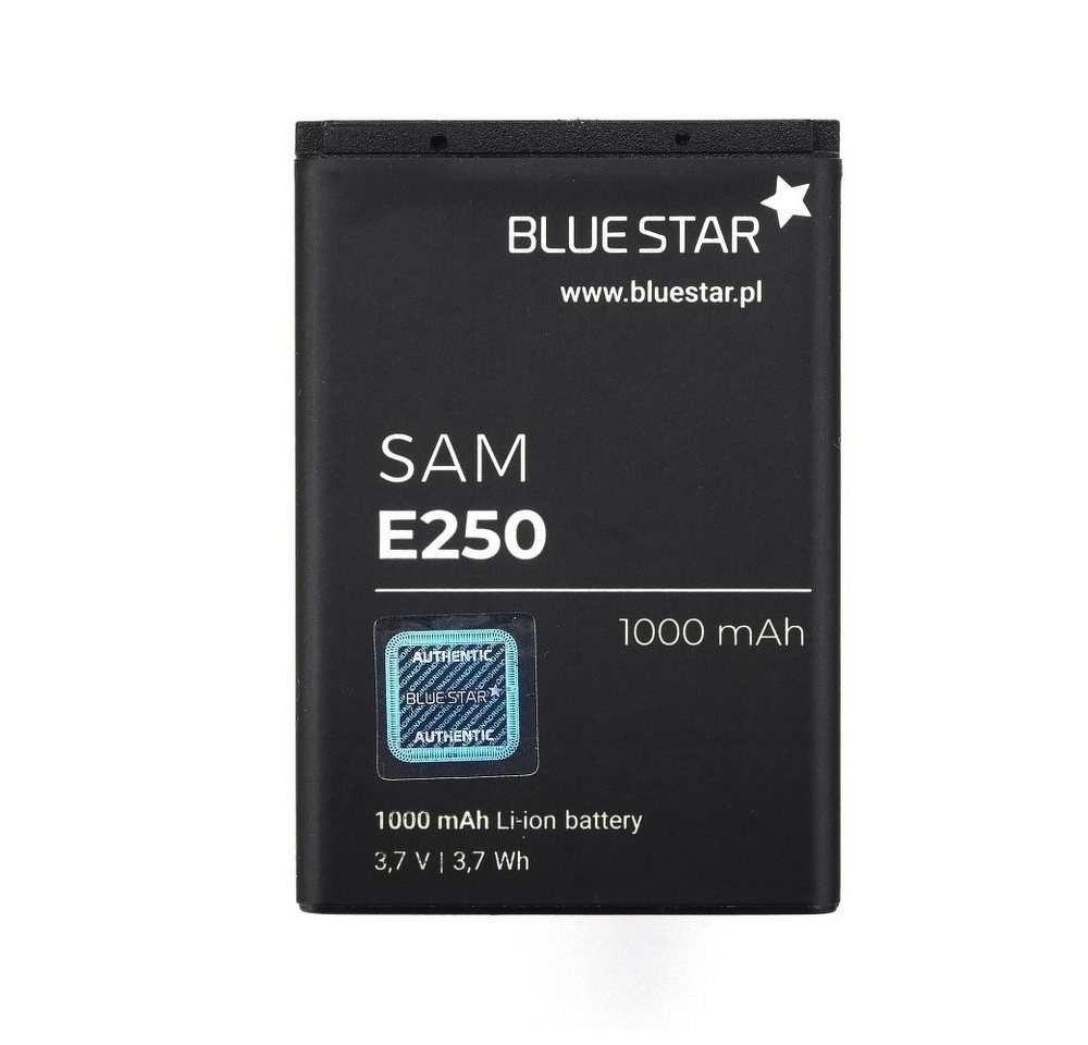 BlueStar Bluestar Akku Ersatz kompatibel mit Samsung E250 / E900 1000 mAh Austausch Batterie Accu AB463446BU Smartphone-Akku von BlueStar