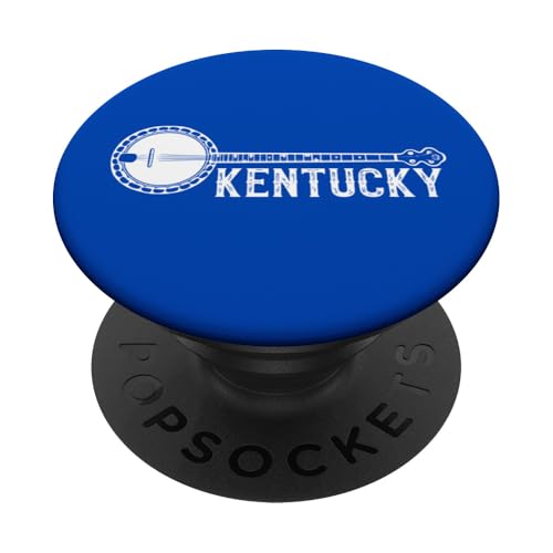 Kentucky Banjo Retro Folk Lover Vintage PopSockets Klebender PopGrip von BluegrassGarage - Bluegrass Music Vintage Fan Tees