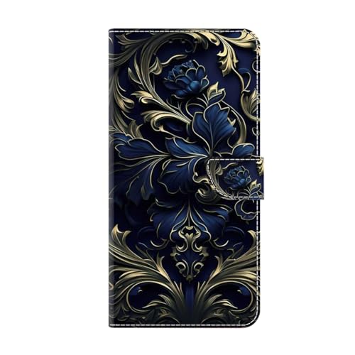 Bnvdfre Handyhülle für Oppo A52/A72/A92 Hülle PU Leder Klapphülle Magnet Stoßfeste Kartenfach Klappbar Schutzhülle Silikon Case Cover mit Motiv Geschenk Flip Handytasche - Muster 7 von Bnvdfre