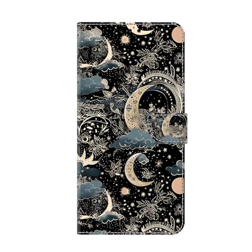 Bnvdfre Handyhülle für Samsung Galaxy A20S Hülle PU Leder Klapphülle Magnet Stoßfeste Kartenfach Klappbar Schutzhülle Silikon Case Cover mit Motiv Geschenk Flip Handytasche - Muster 5 von Bnvdfre