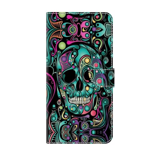 Bnvdfre Handyhülle für Samsung Galaxy J3/ J310/J320/J3 2016 Hülle PU Leder Wallet Kartenfach Magnet Stoßfeste Klappbar Schutzhülle Silikon Case Cover mit Motiv Geschenk Flip Handytasche - Muster 4 von Bnvdfre