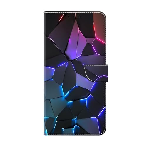 Bnvdfre Handyhülle für Xiaomi Redmi 14C Hülle PU Leder Klapphülle Magnet Stoßfeste Kartenfach Klappbar Schutzhülle Silikon Case Cover mit Muster Motiv Flip Handytasche - Blau Crackle Bnvdfre Handyhülle für Xiaomi Redmi 14C Hülle PU Leder Klapphülle Magnet Stoßfeste Kartenfach Klappbar Schutzhülle Silikon Case Cover mit Muster Motiv Flip Handytasche - Blau Crackle von Bnvdfre