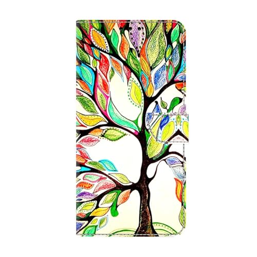 Bnvdfre Handyhülle für iPhone 11 Pro Hülle PU Leder Wallet Kartenfach Magnet Stoßfeste Klappbar Schutzhülle Silikon Case Cover mit Motiv Geschenk Flip Handytasche - Muster 5 von Bnvdfre