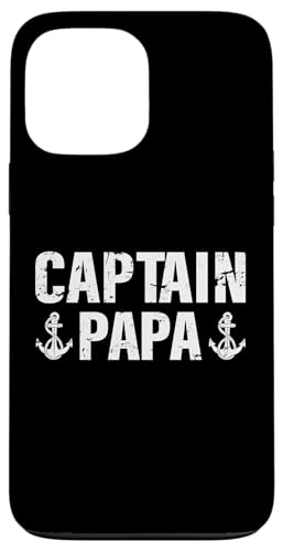 Captain Papa Pontoon See Sailor Angeln Bootfahren Hülle für iPhone 13 Pro Max von Boat/Pontoon