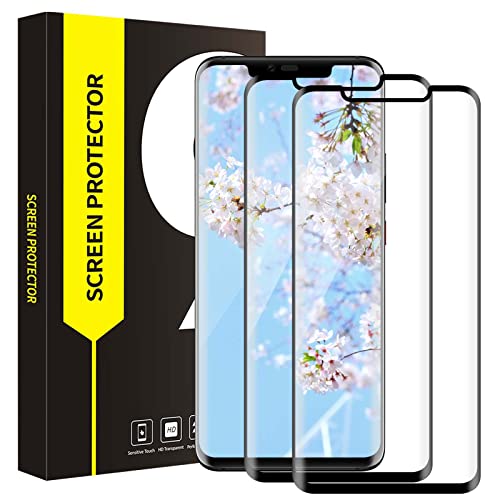 Bodyguard [2 Stück Schutzfolie für Panzerglas für Huawei Mate 20 Pro, 3D-Full Cover Mate 20 Pro Displayfolie, 9H Anti-Kratz, Bläschenfrei, Sensitive Touch, HD Huawei Mate 20 Pro Displayschutzfolie von Bodyguard