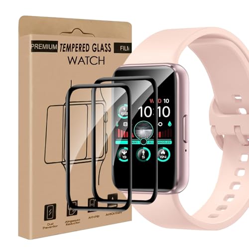 Bodyguard [2 Stück Schutzfolie für Panzerglas für Samsung Galaxy Fit 3 Displayfolie, 3D Vollabdeckung, Anti-Kratzen Blasenfreie Galaxy Fit 3 displayfolie, Ultra Klar Samsung Fit 3 Displayschutzfolie von Bodyguard