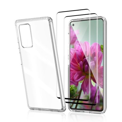 Bodyguard 3 in 1 Hülle/Schutzfolie für Panzerglas für Oneplus 9 Pro, 2 Schutzglas+1 Handyhülle, 9H Kratzfest, Bläschenfrei, HD Oneplus 9 Pro Displayschutzfolie, Oneplus 9 Pro TPU Transparent Hülle von Bodyguard