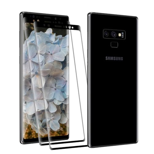 Bodyguard Displayschutzfolie aus Hartglas für Samsung Galaxy Note 9, Härtegrad 9H, kratzfest, Note 9, vollständige Abdeckung, 3D, Bubble Free, 0,33 mm Ultra HD Note 9, 2 Stück von Bodyguard