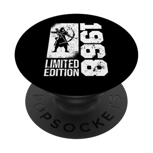 Bogenschütze Geburtstag Jahrgang 1968 geboren Bogenschießen PopSockets Klebender PopGrip von Bogenschießen Zubehör Geschenke Shirts