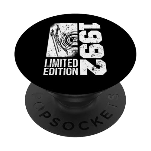 Bogenschütze Geburtstag Jahrgang 1992 geboren Bogenschießen PopSockets Klebender PopGrip von Bogenschießen Zubehör Geschenke Shirts