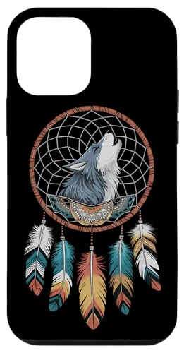 Hülle für iPhone 12 mini Bohemian Wolf Traumfänger Wolf Mandala von Boho Wolf Dreamcatcher Geschenk Naturliebhaber