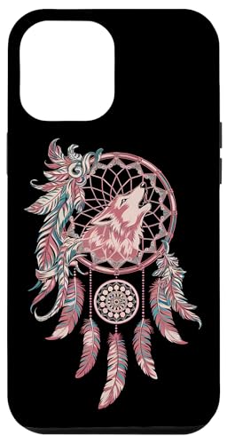 Hülle für iPhone 15 Plus Bohemian Wolf Traumfänger Wolf Mandala von Boho Wolf Dreamcatcher Geschenk Naturliebhaber