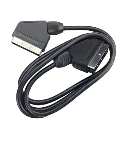 BolAAzuL Scart Kabel RGB True 21-Pin, Composite RGB Scart zu Scart Kabel für Fernseher, Recorder, DVD-Player, Videorecorder, STB Scart AV-Kabel Lead Scart von BolAAzuL