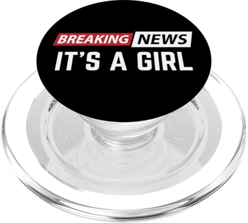 Aktuelle Nachrichten It's a Girl PopSockets PopGrip für MagSafe von Bold Signal Studio