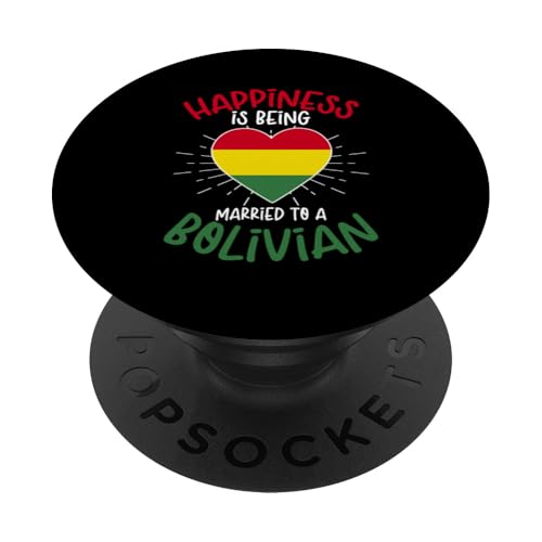 Bolivien Bolivianische Flagge Boliviano PopSockets Klebender PopGrip von Bolivian Gifts from Bolivia