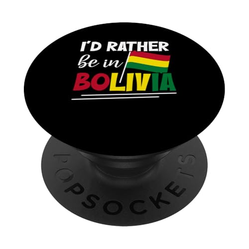 Bolivien Bolivianische Flagge Boliviano PopSockets Klebender PopGrip von Bolivian Gifts from Bolivia