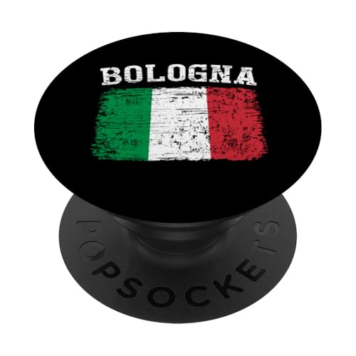 Bologna Italien Souvenir Italien Bologna Italienische Flagge Pride PopSockets Klebender PopGrip von Bologna Souvenir Gifts