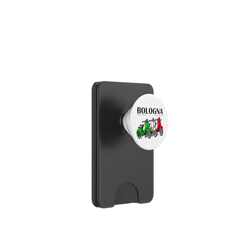 Bologna Italien Souvenir Italienische Flagge Italienische Klassische Roller PopSockets PopWallet für MagSafe von Bologna Souvenir Gifts