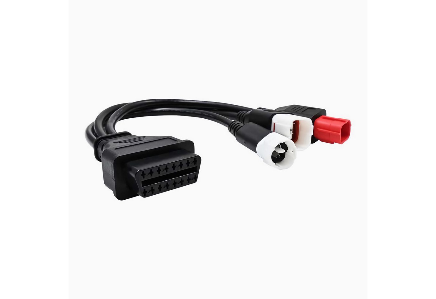 Bolwins J58C Adapter für Motorrad Yamaha 3,4 Pin and Honda 6pin zu OBD 2 Elektro-Kabel von Bolwins