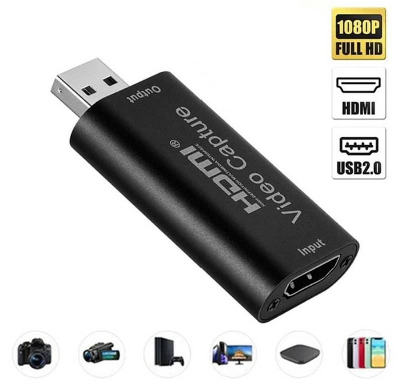Bolwins L18C 4K Game Video Capture Card HDMI zu USB Recorder Live Video Stream USB-Recorder von Bolwins