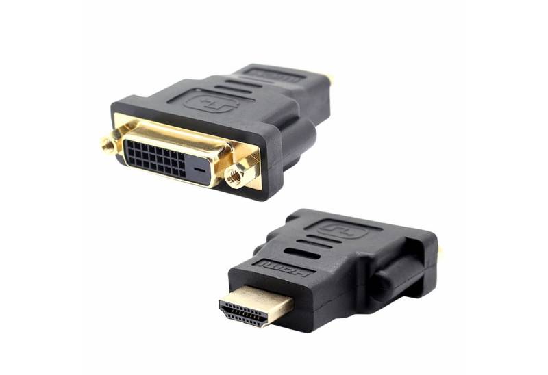 Bolwins Q29 HDMI zu DVI Adapter HDMI Stecker zu DVI Buchse 24+1 Adapter für PC Computer-Adapter von Bolwins