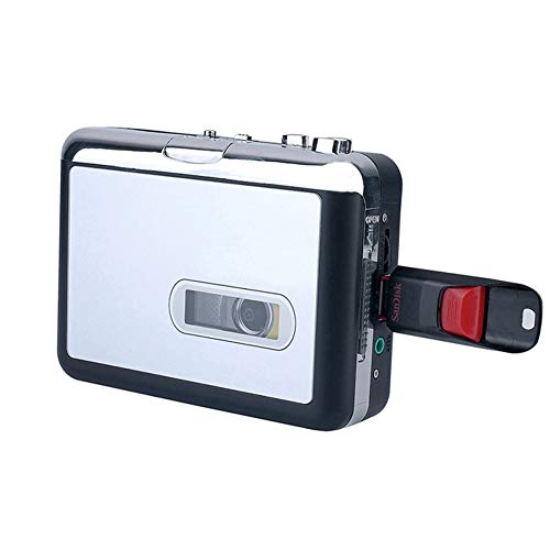 P02CS Kassette Konverter zu mp3 über USB Stick Rekorder Tape-to-mp3 Musik Player, Kein PC erforderlich Kassetten zu MP3 Konvertierer digitalisieren Konverter von Bolwins