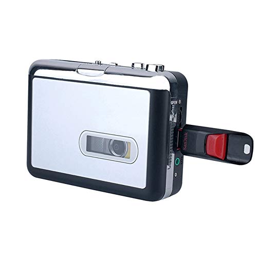 P02CS Kassette zu MP3 Konverter – Tape-to-MP3 Musik Player mit USB Stick Rekorder, Kein PC Erforderlich, Digitalisieren Sie Ihre Kassetten in MP3 von Bolwins