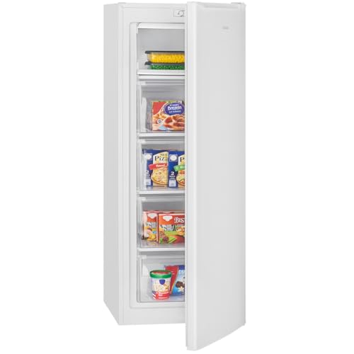 Bomann Gefrierschrank 143cm I 4 Sterne-Gefrierfach I Temperaturbereich: ≤ -18°C I Tiefkühlschrank leise 40dB I wechselbarer Türanschlag I Gefrierschrank gross I 168L Freezer I GS 7364 weiß Bomann Gefrierschrank 143cm I 4 Sterne-Gefrierfach I Temperaturbereich: ≤ -18°C I Tiefkühlschrank leise 40dB I wechselbarer Türanschlag I Gefrierschrank gross I 168L Freezer I GS 7364 weiß von Bomann
