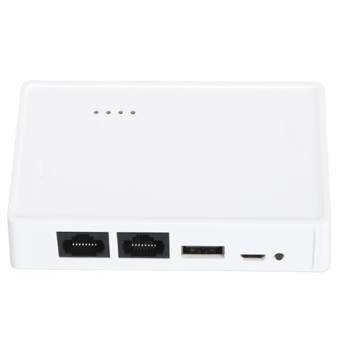 Bonbela USB-Wireless-Druckserver, Kabelgebunden, Kabellos, Standalone-Modi, 480 Mbit/s USB2.0-Druckserver mit 10/100 Mbit/s LAN-Brücke für/für OS X-Drucker von Bonbela