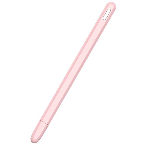 Bonkshire Tablet Press Stift Schutz HüLle für 2 HüLlen Tragbare Weiche Silikon Bleistift HüLle ZubehöR Rosa von Bonkshire