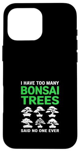 Bonsai Baum Gartenarbeit Japanische Kultur Zen Lustiger Bonsai Baum Hülle für iPhone 16 Pro Max von Bonsai Tree Shirts & Gifts Men Women Gardener