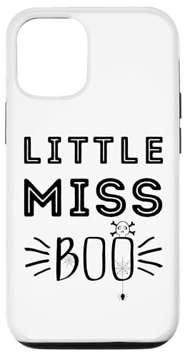 Hülle für iPhone 12/12 Pro Little Miss Boo Lustiger Halloween Kürbis Geist Kleinkind Mädchen von Boo Boo Crew Funny Halloween Little Miss Boo Gifts