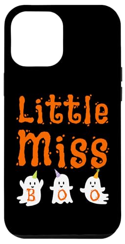 Hülle für iPhone 12 Pro Max Little Miss Boo Lustiger Halloween Kürbis Geist Kleinkind Mädchen von Boo Boo Crew Funny Halloween Little Miss Boo Gifts