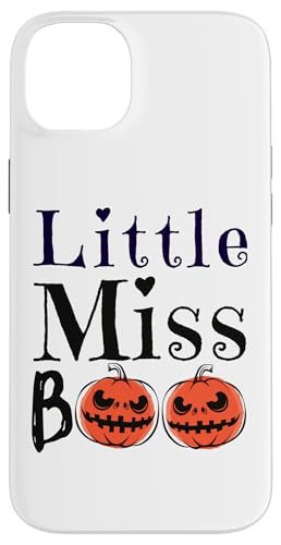 Hülle für iPhone 14 Plus Little Miss Boo Lustiger Halloween Kürbis Geist Kleinkind Mädchen von Boo Boo Crew Funny Halloween Little Miss Boo Gifts